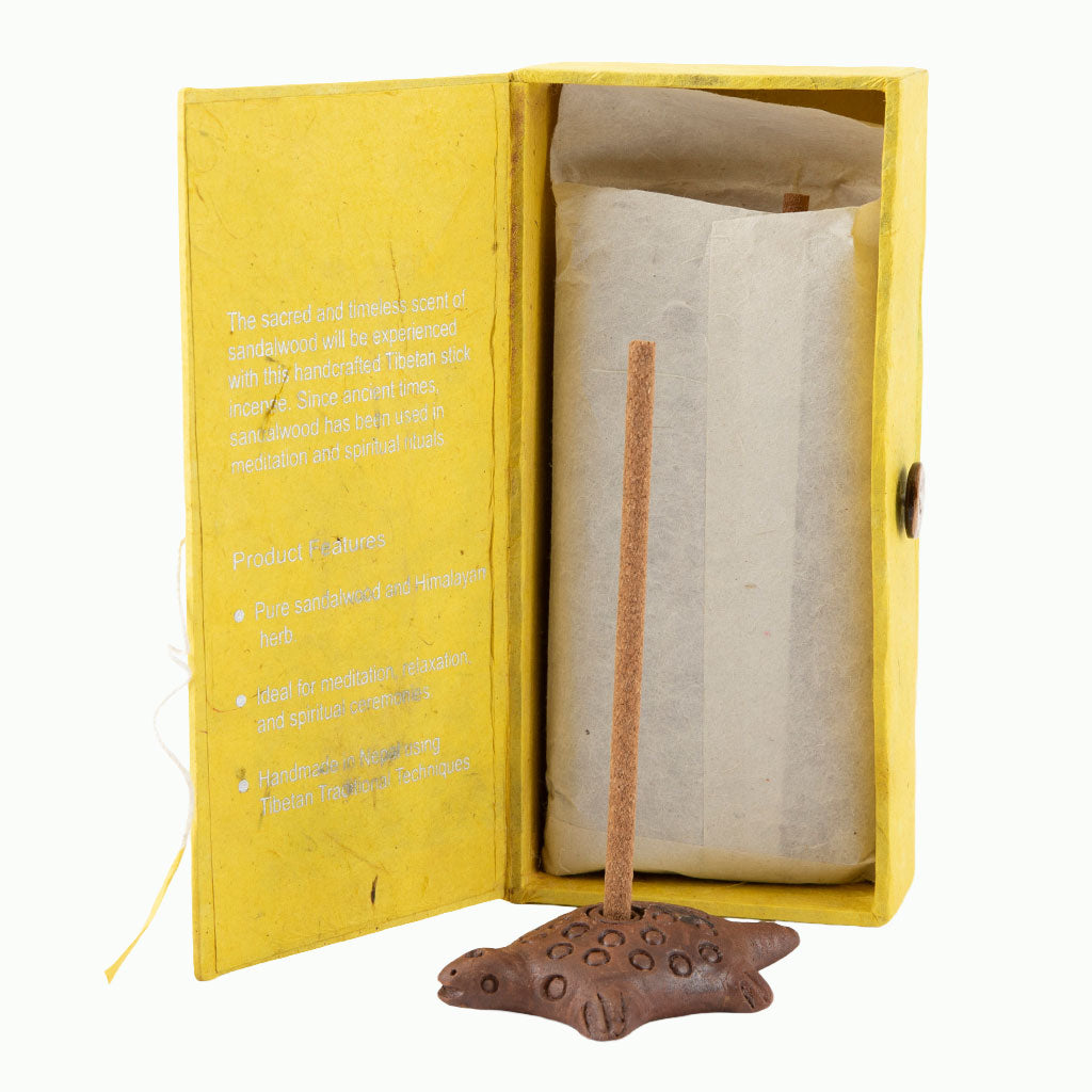Handcrafted Rope & Stick Incense Gift Set