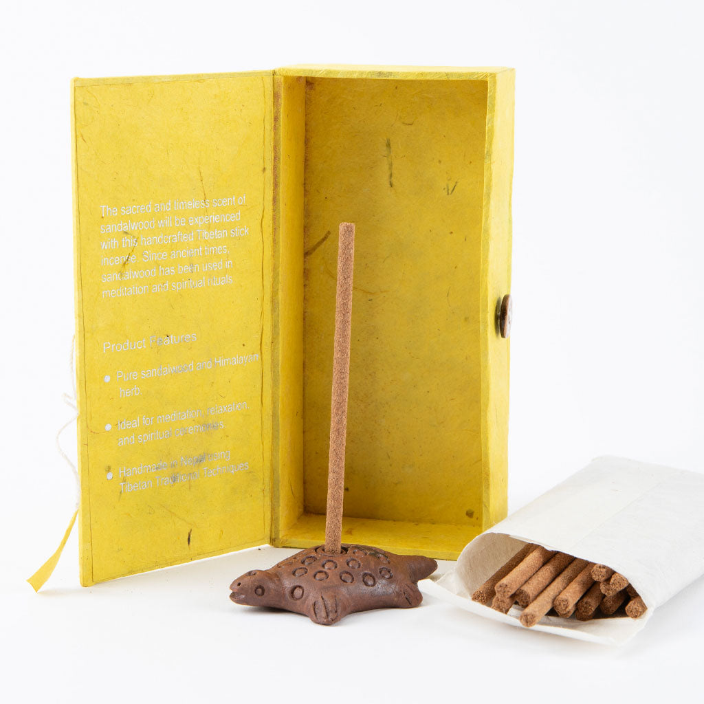 Handcrafted Rope & Stick Incense Gift Set