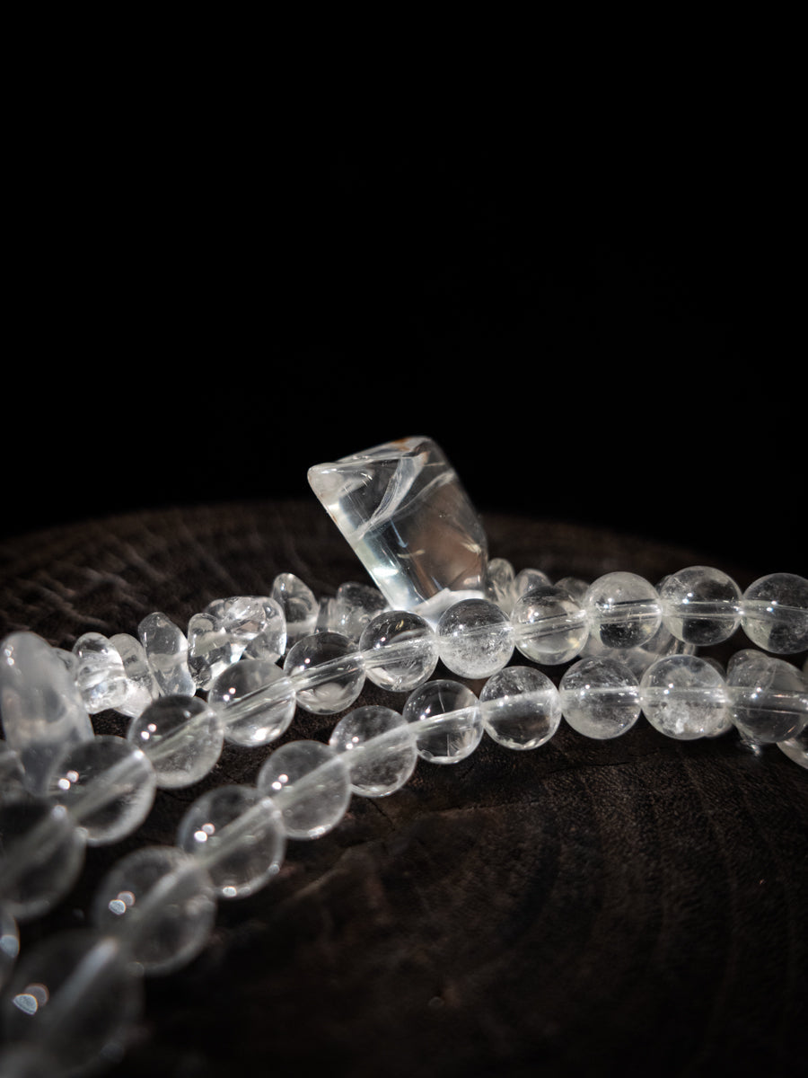 Sky Light Clear Quartz Crystal Energy Bracelet