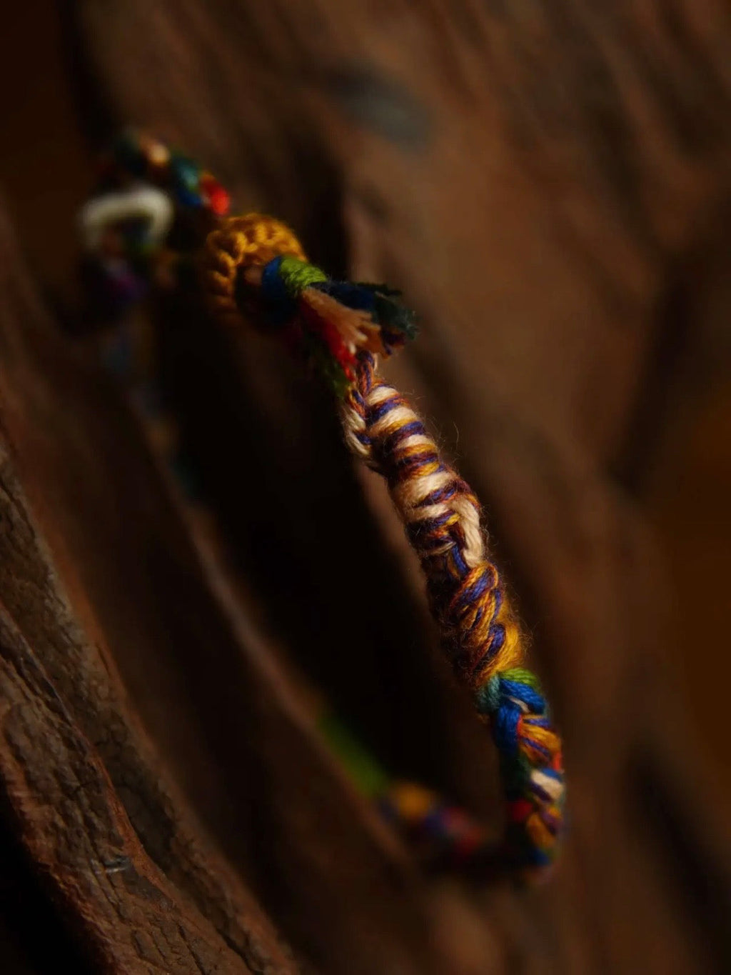 Five Colors Cotton Rope Bracelet