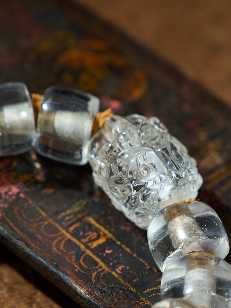 Unbreakable · Vajra Clear Crystal Bracelet
