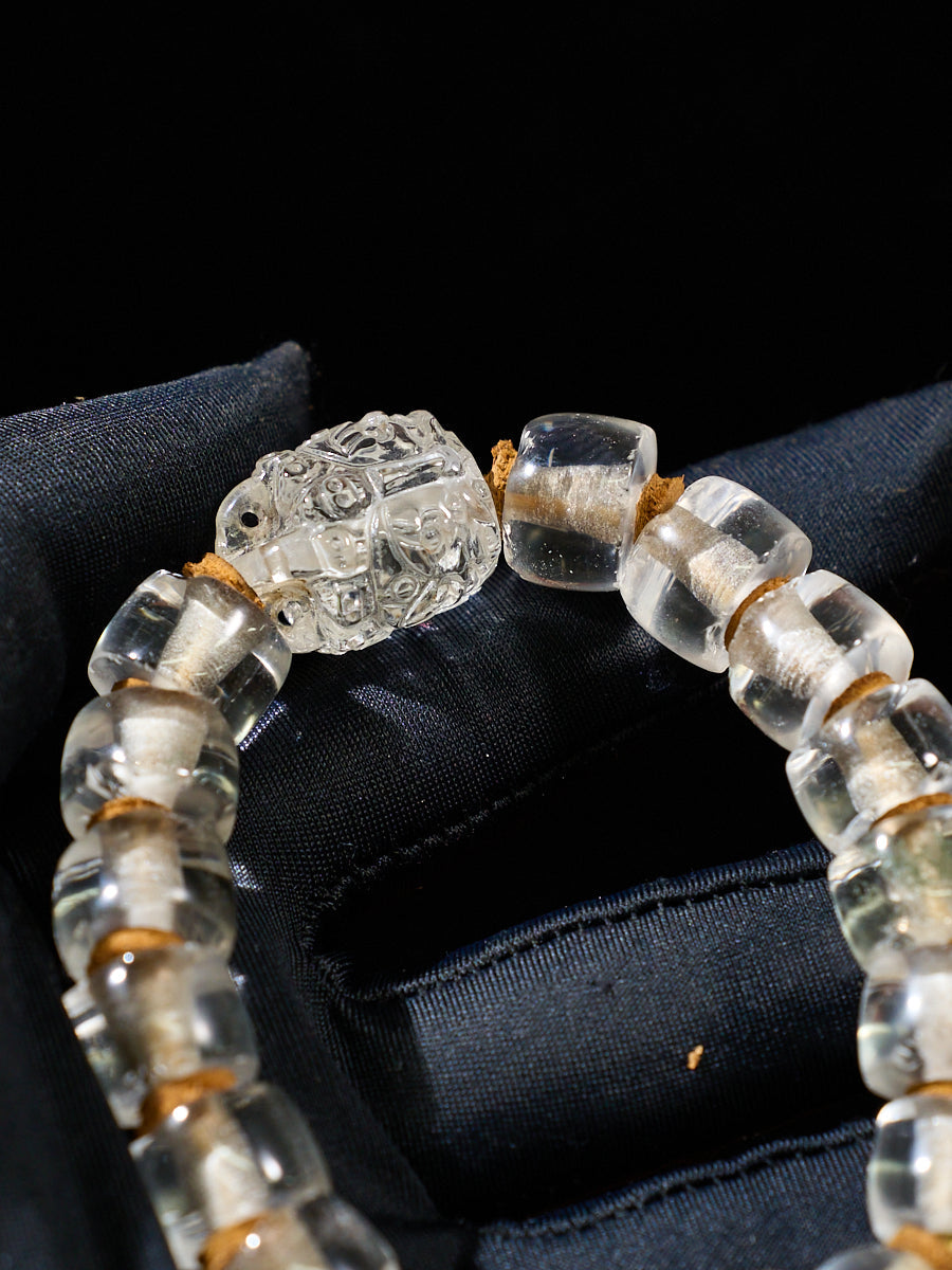 Unbreakable · Vajra Clear Crystal Bracelet
