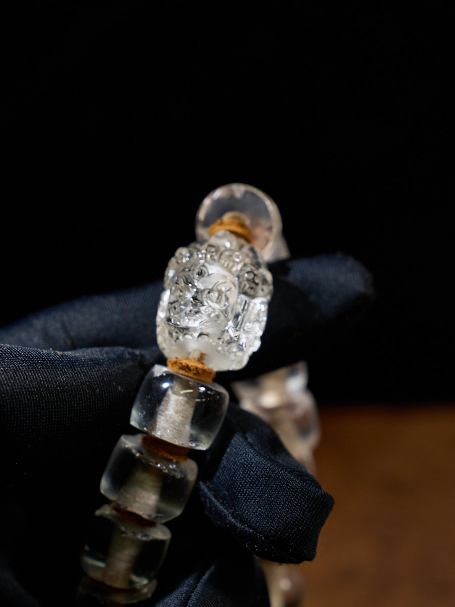 Unbreakable · Vajra Clear Crystal Bracelet