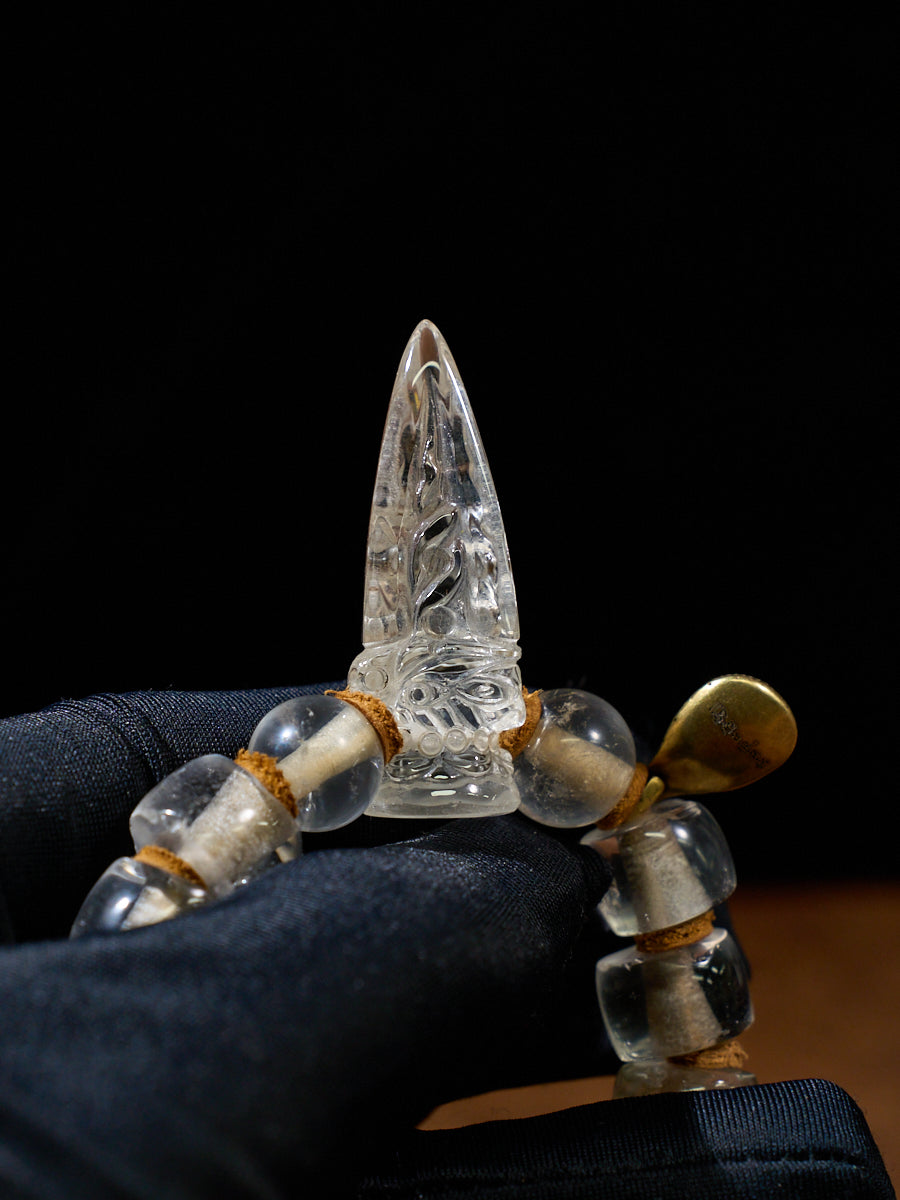 Unbreakable · Vajra Clear Crystal Bracelet