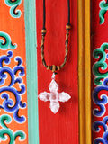 Dorje Vajra Clear Quartz Protection Pendant