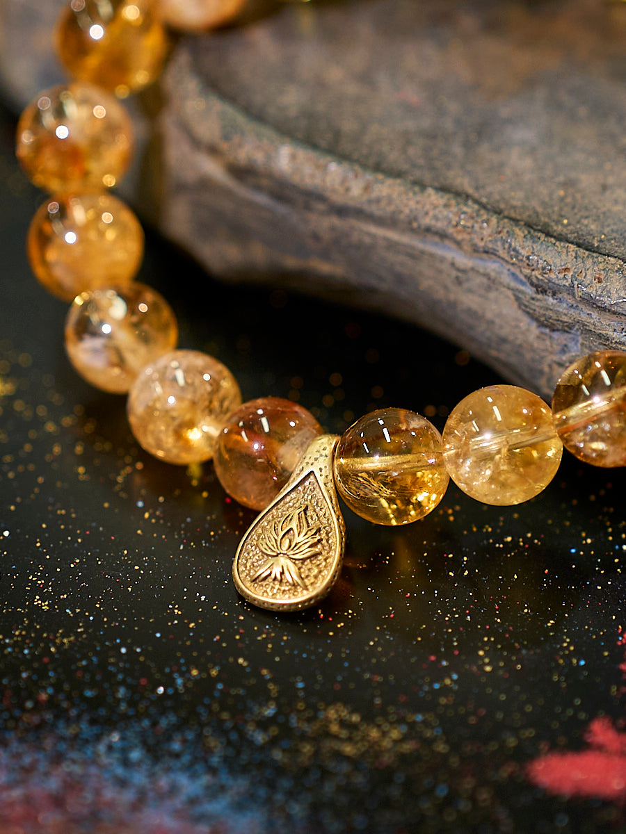 Morning Light · Citrine Pause Bracelet