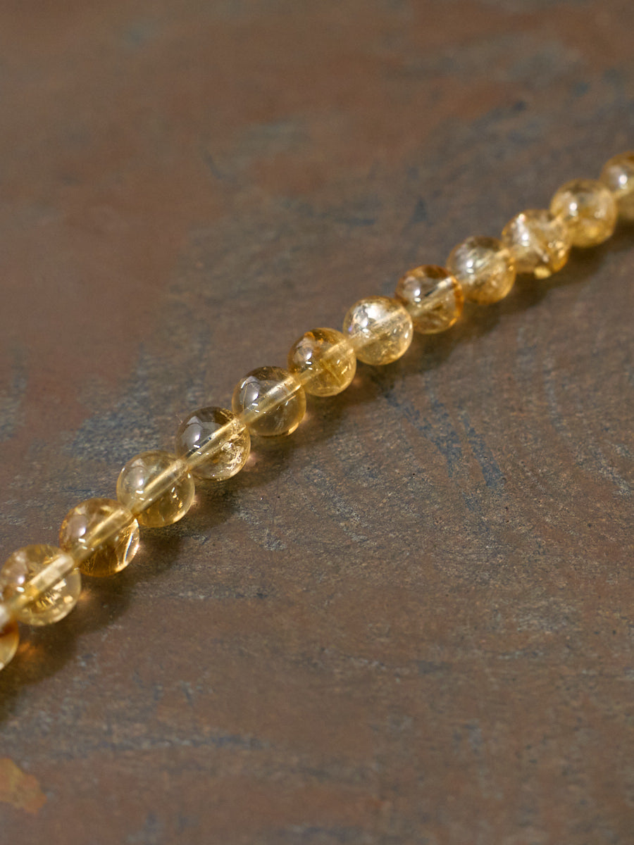Gold Prosperity Citrine Wrap Bracelet – Energy & Abundance