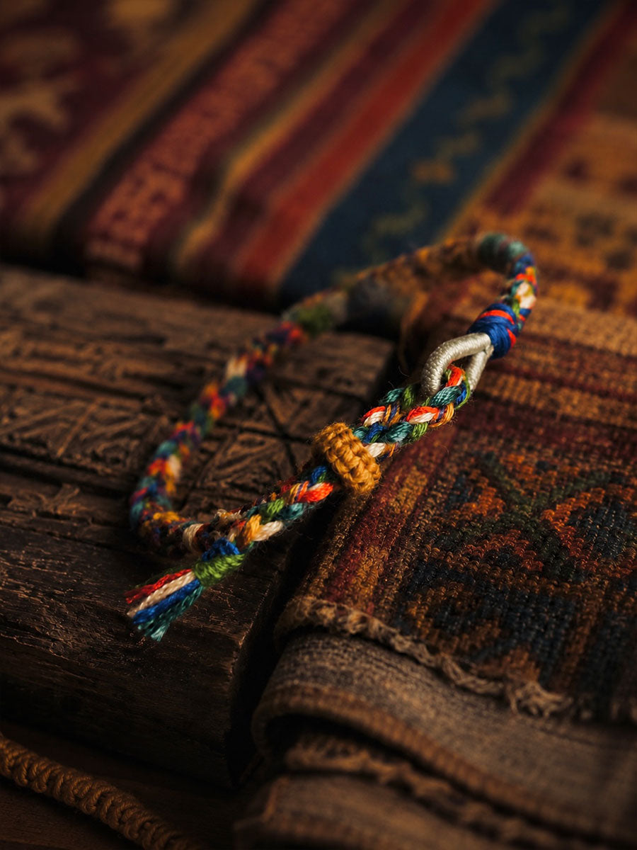 Five Colors Cotton Rope Bracelet