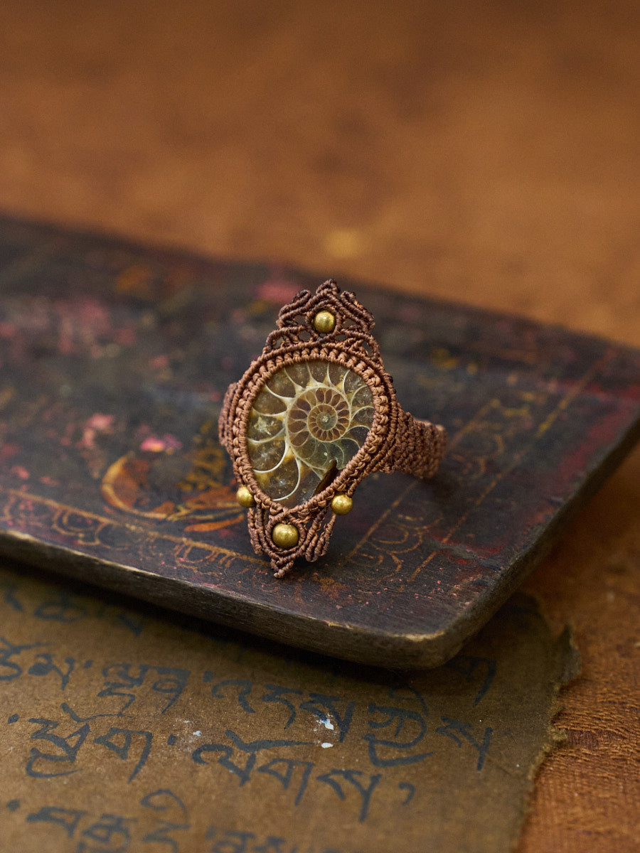 Woven Companion Bracelet & Ring Set
