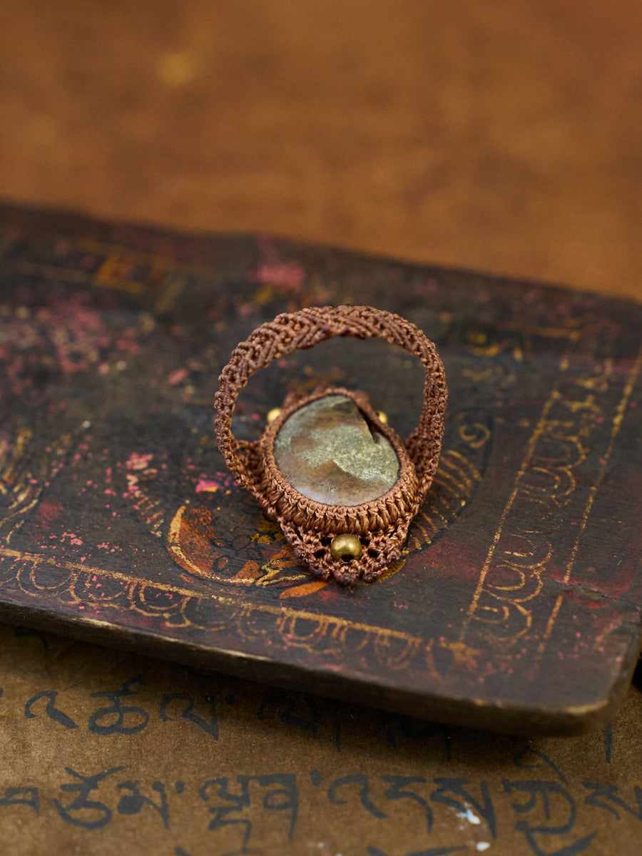 Woven Companion Bracelet & Ring Set
