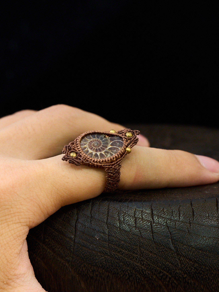 Woven Companion Bracelet & Ring Set