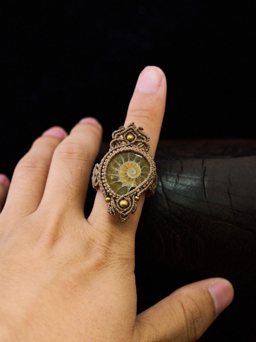 Woven Companion Bracelet & Ring Set