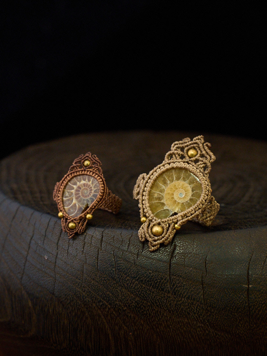 Woven Companion Bracelet & Ring Set