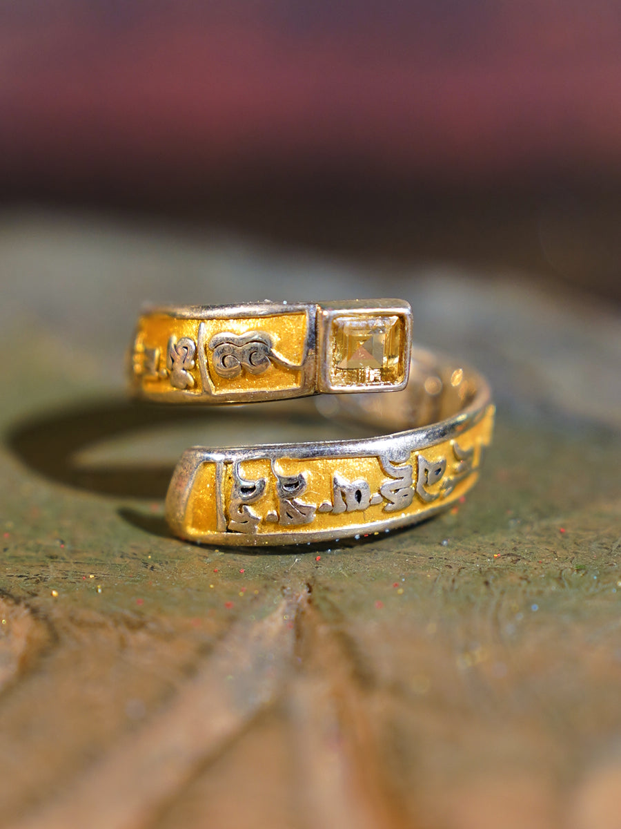 Still Point · Guardian Citrine Ring