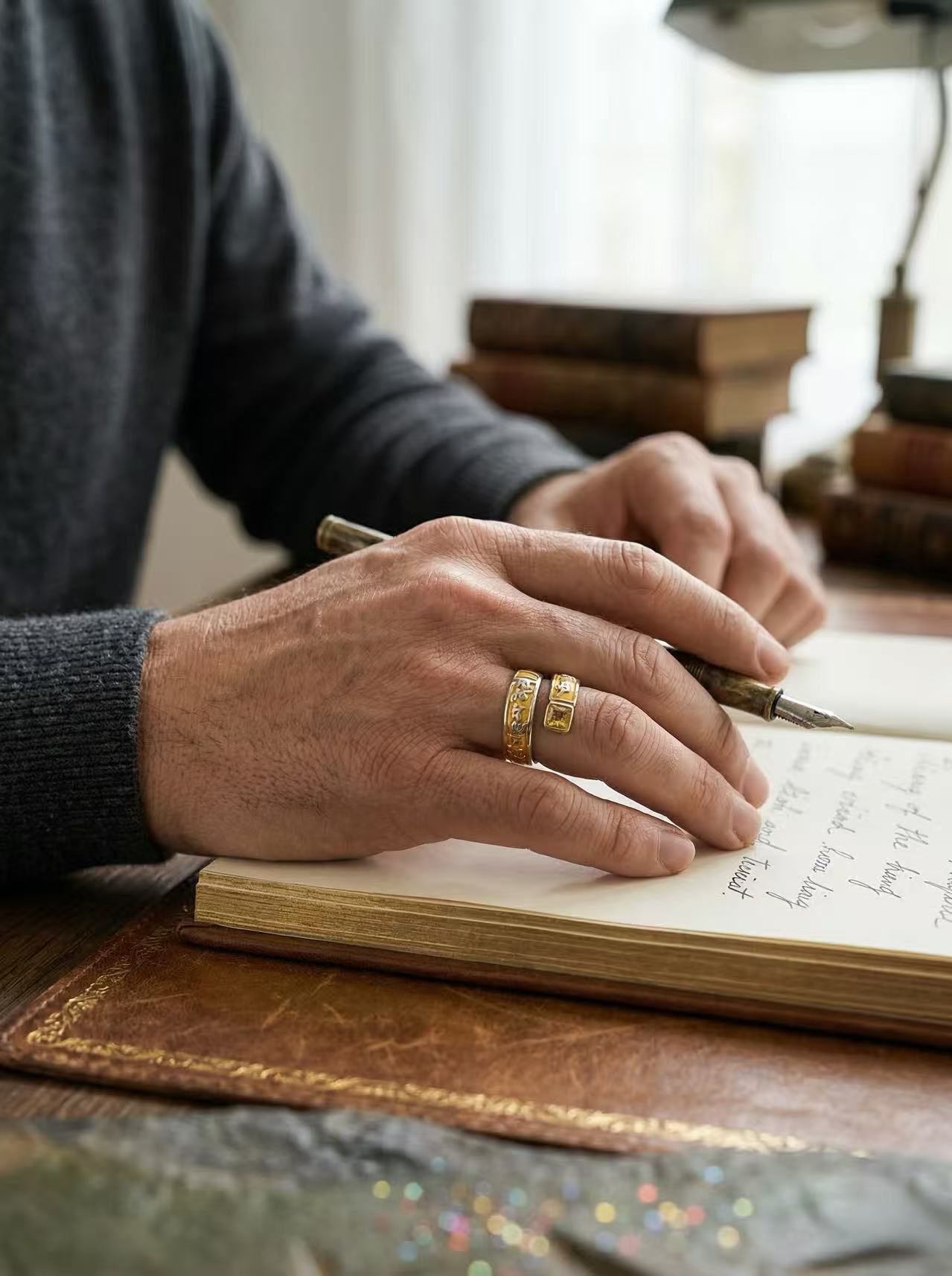 Still Point · Guardian Citrine Ring