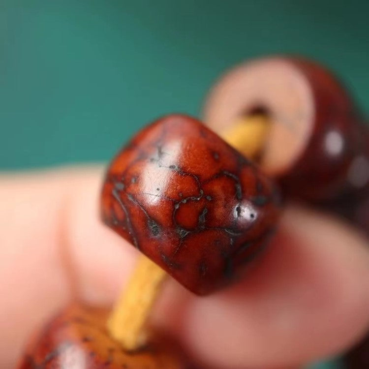 Old Tibetan Red Bodhi Seed Beads