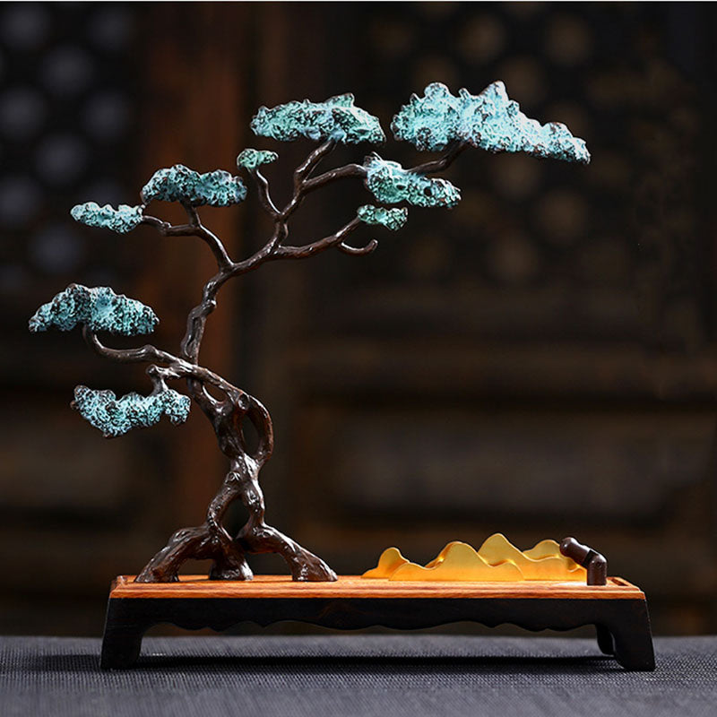 Guest-Greeting Pine Backflow Incense Burner