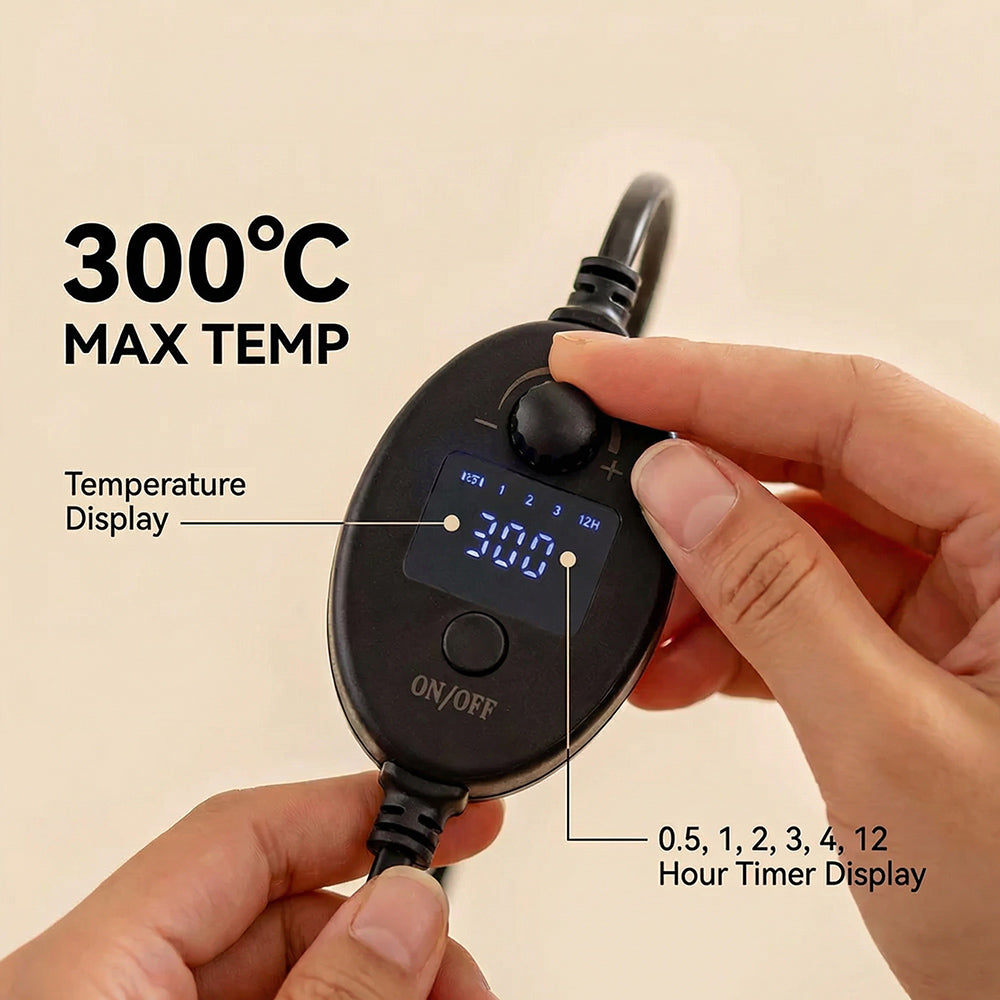 Electric Resin Incense Powder Burner With Light