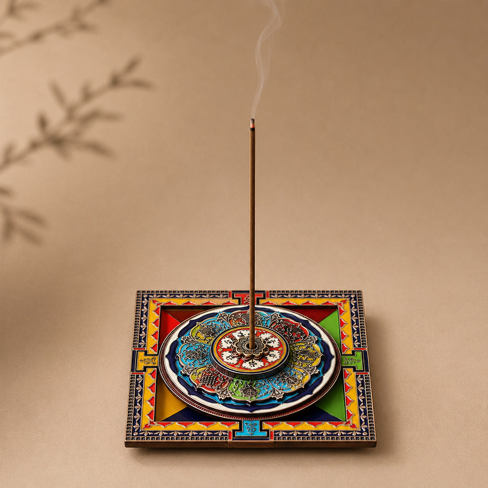 Tibetan Potala Palace-Themed Stick Incense Burner