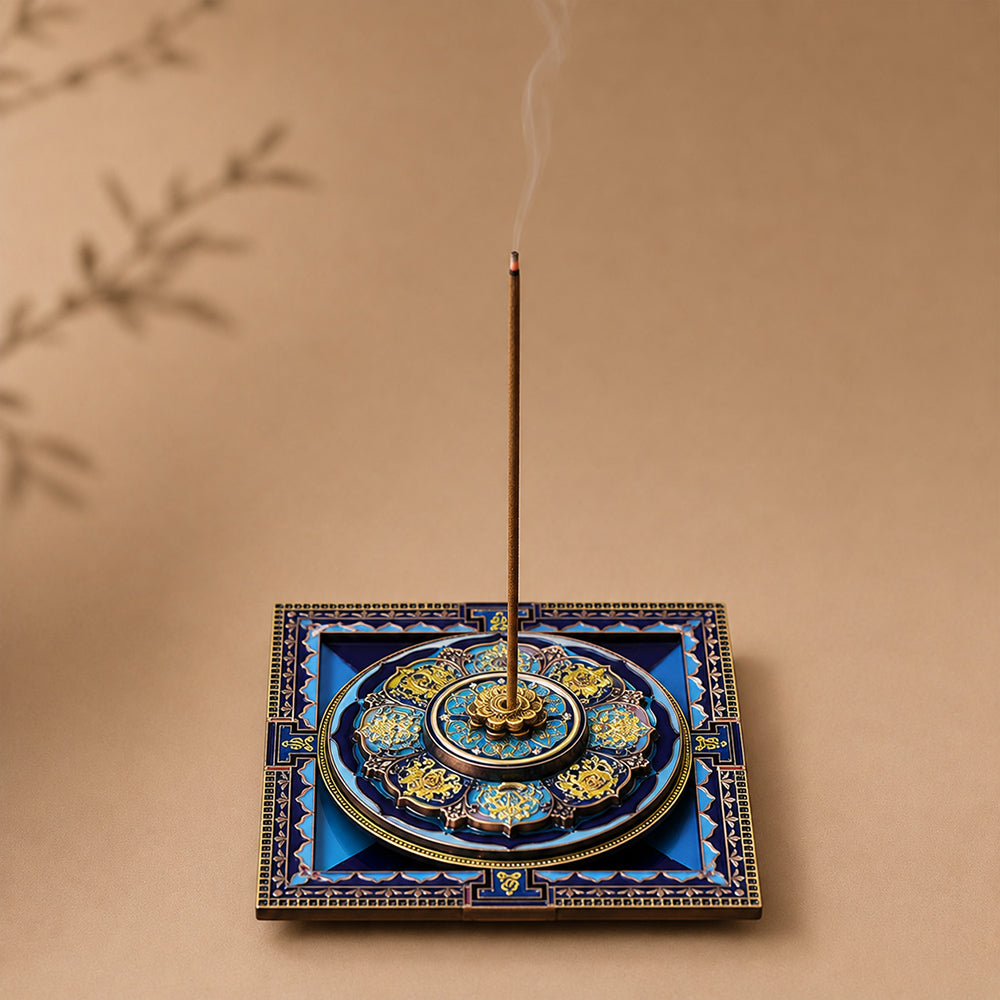 Tibetan Potala Palace-Themed Stick Incense Burner