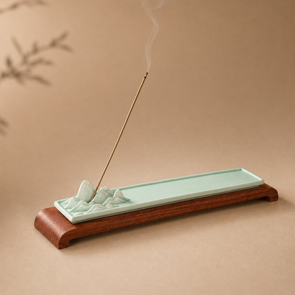Serene Landscape Stick Incense Burner
