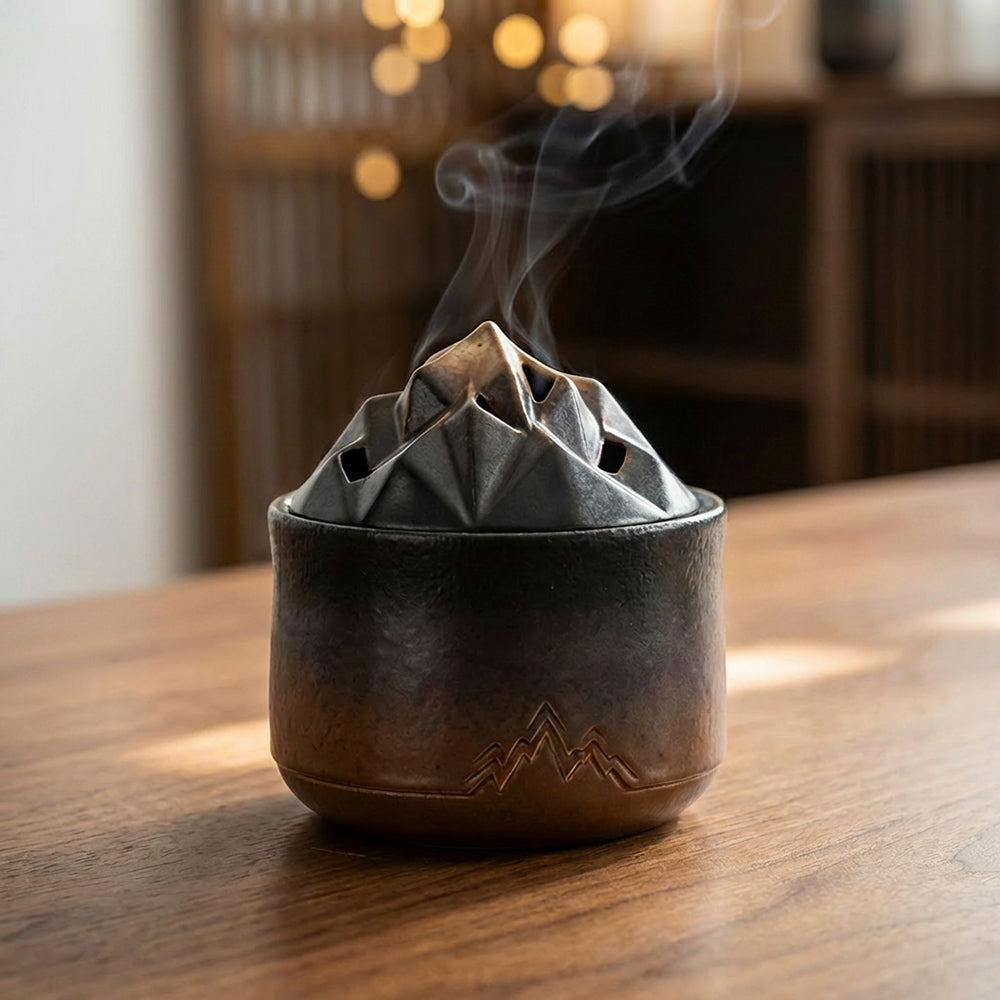 Mountain Designed Portable Electric Incense Burner