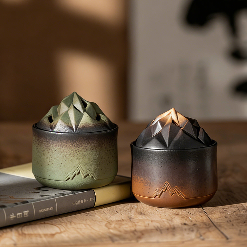 Mountain Designed Portable Electric Incense Burner