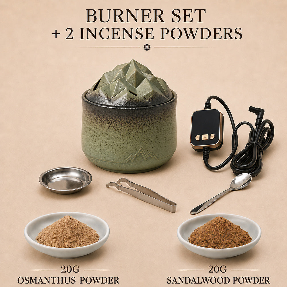 Mountain Designed Portable Electric Incense Burner