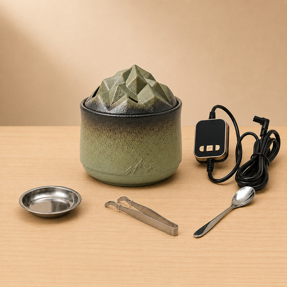 Mountain Designed Portable Electric Incense Burner