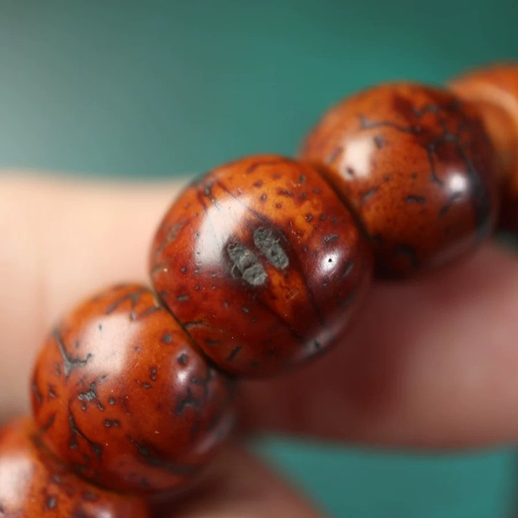 Old Tibetan Bodhi Seed Wrist Mala