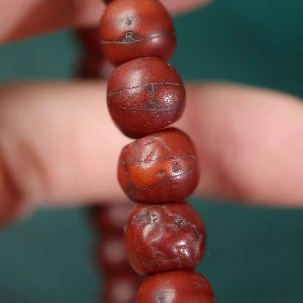 Old Tibetan Phoenix Eye Bodhi Seed Mala