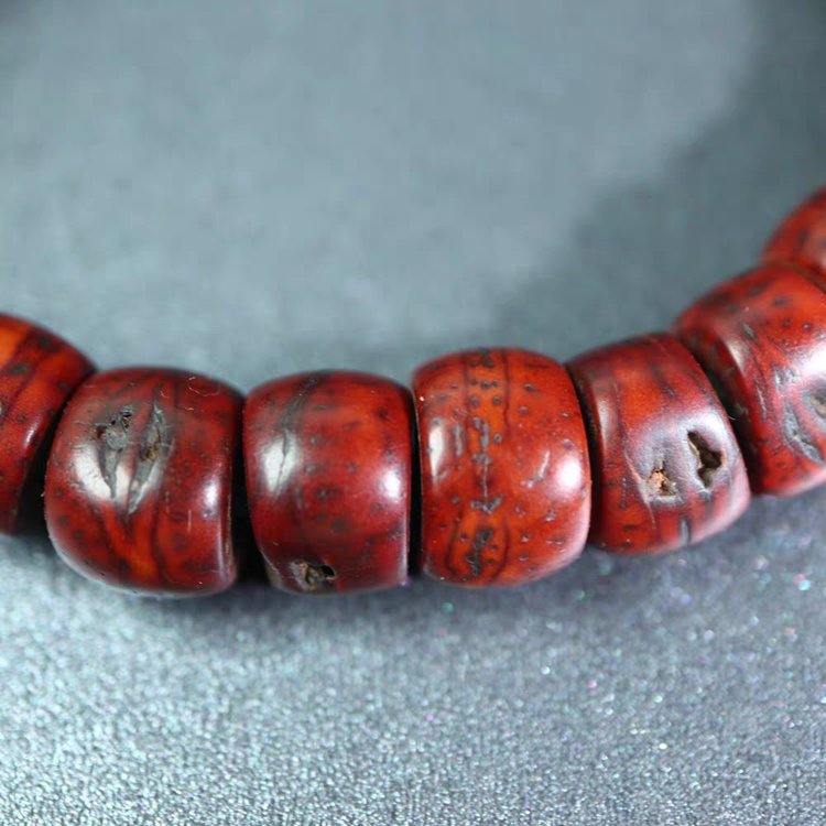 Old Tibetan Bodhi Seed Prayer Beads Bracelet