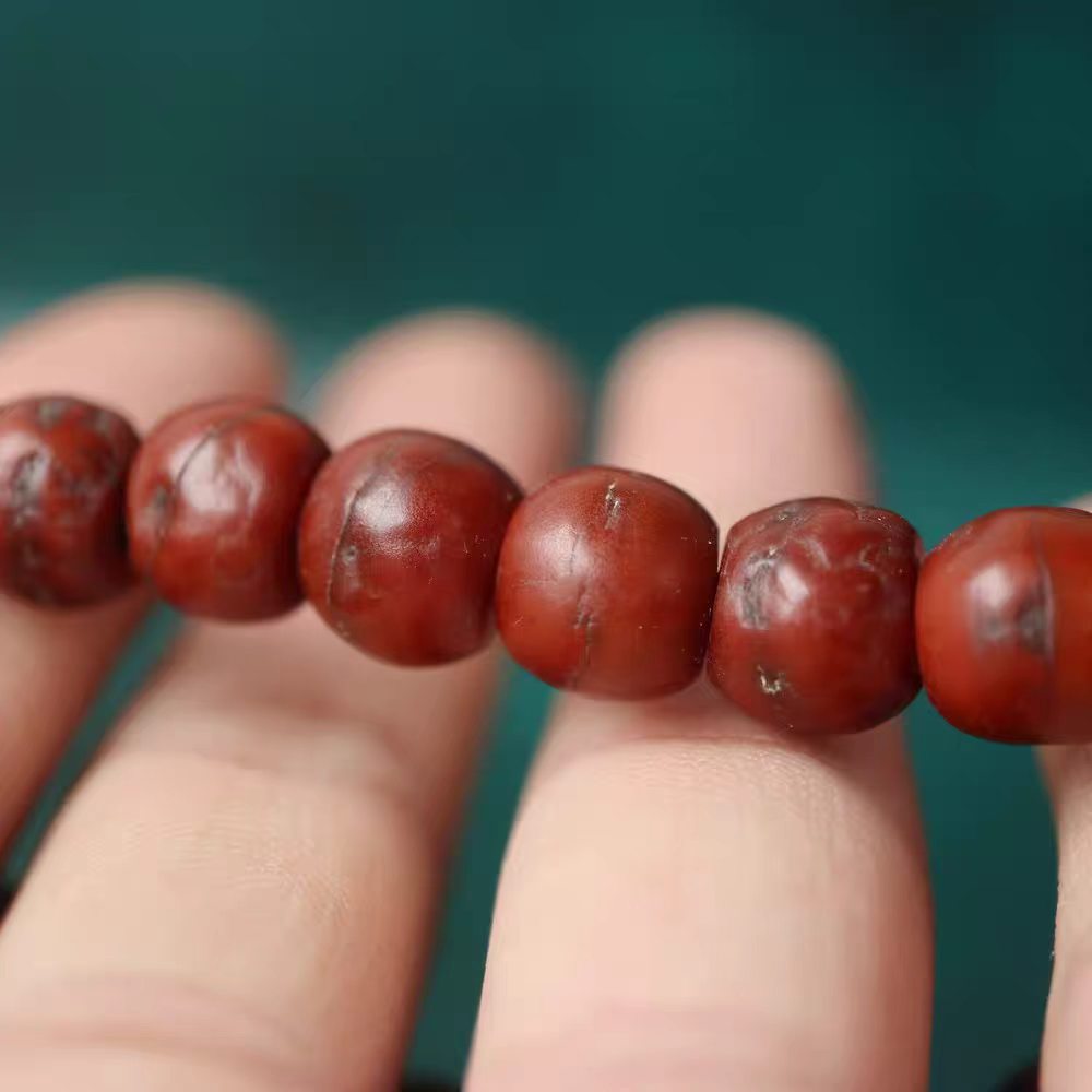 Old Tibetan Phoenix Eye Bodhi Seed Mala