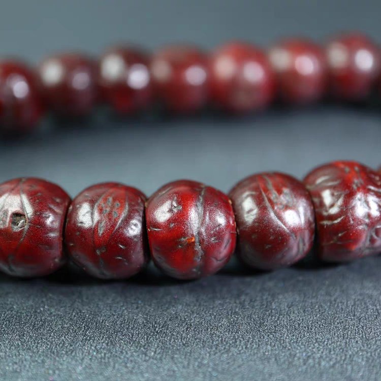 Old Tibetan Bodhi Seed Wrist Mala