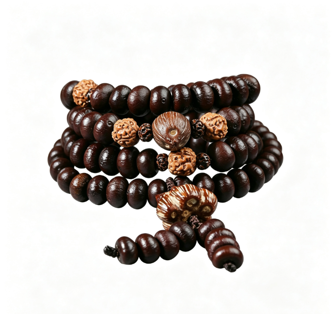 Dark Bodhi Seed 108 Mala