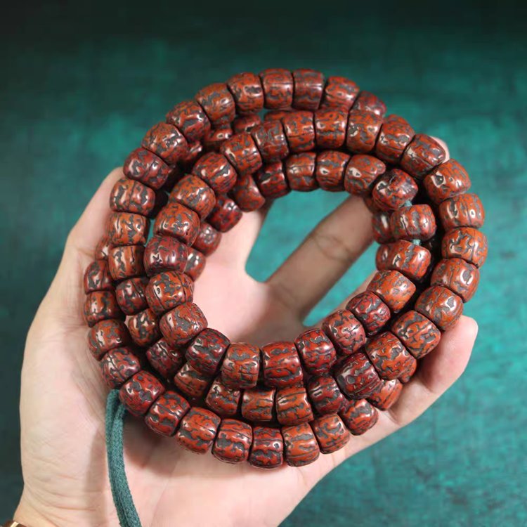 Vintage Tibetan Rudraksha Mala