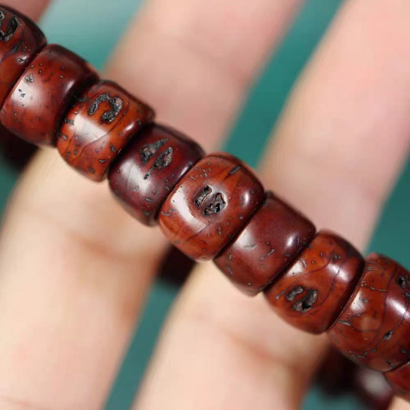 Old Tibetan Bodhi Seed Wrist Mala