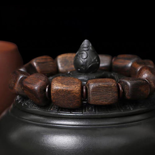 Agarwood Wrist Mala Beads