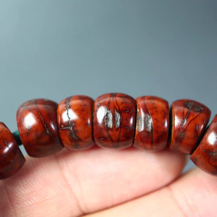 Old Tibetan Bodhi Seed Mala 8mm Seeds