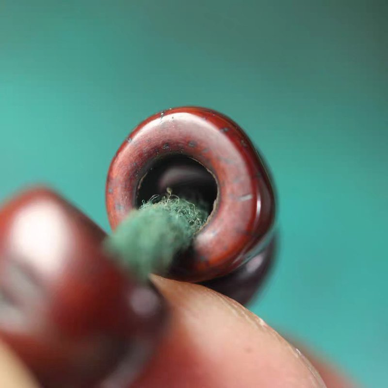 Old Tibetan Bodhi Seed Mala 6x8mm Seeds