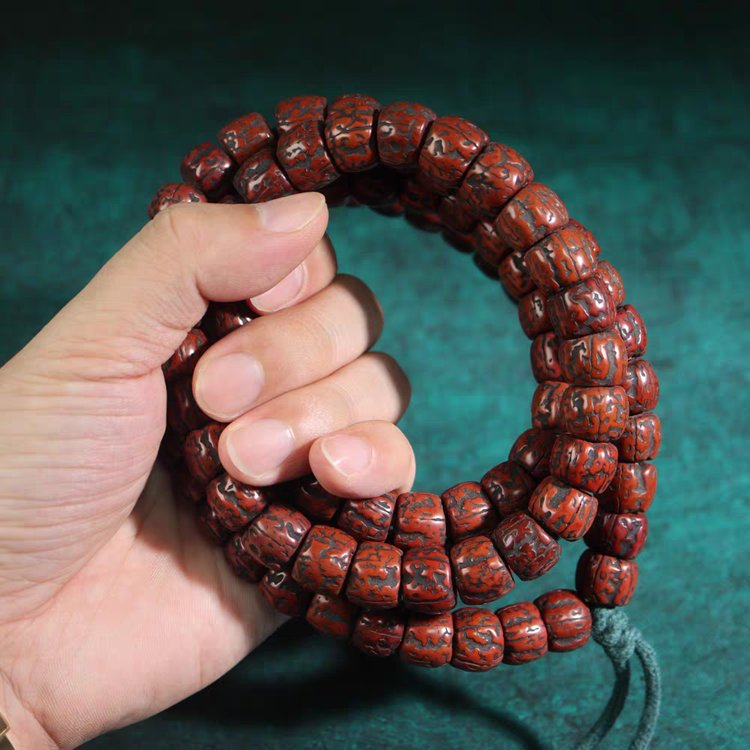 Vintage Tibetan Rudraksha Mala