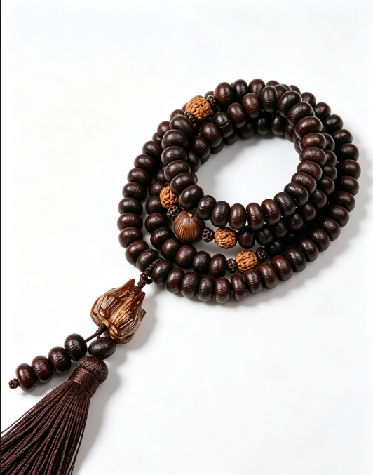 Dark Bodhi Seed 108 Mala