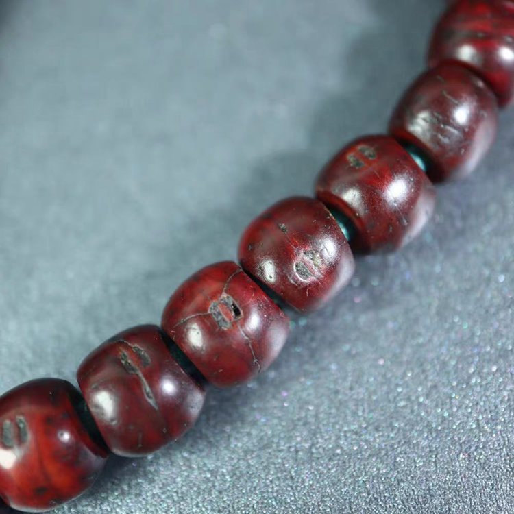 Old Tibetan Bodhi Seed Mala 6mm Seeds