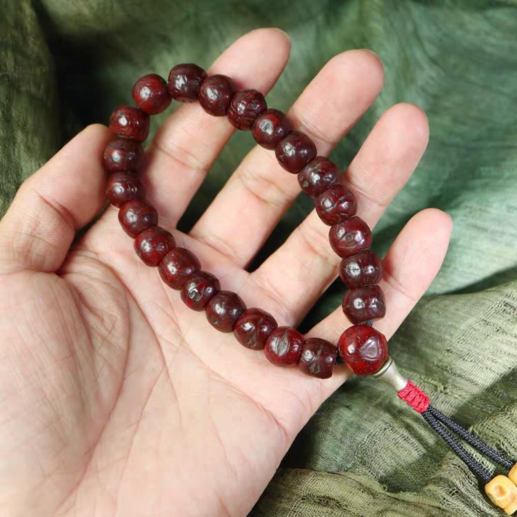 Old Tibetan Bodhi Seed Wrist Mala