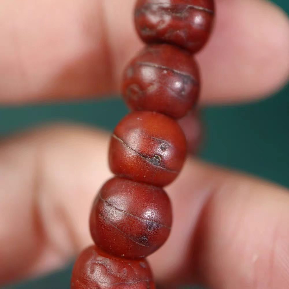 Old Tibetan Phoenix Eye Bodhi Seed Mala