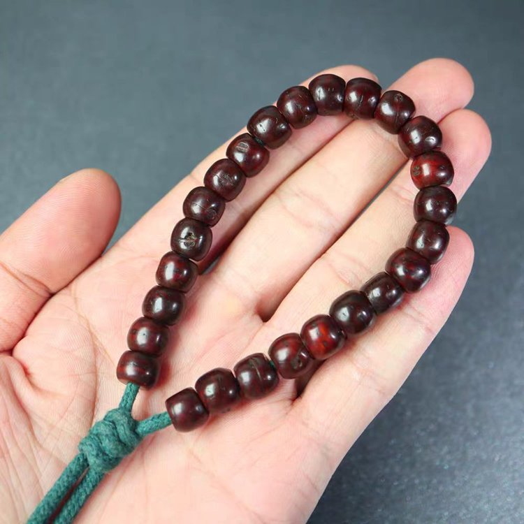 Old Tibetan Bodhi Seed Mala 6mm Seeds