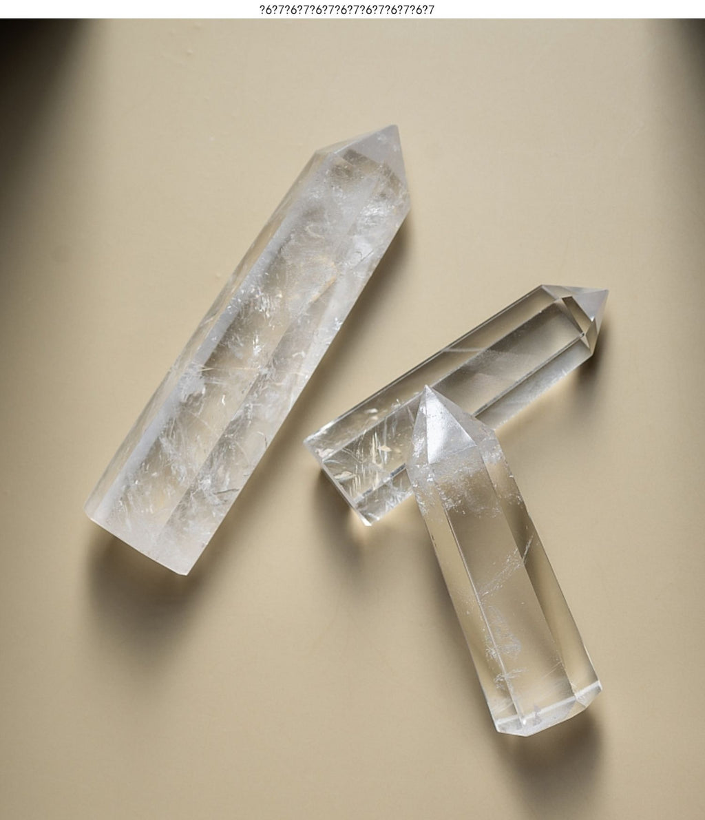 Natural white crystal material reference image