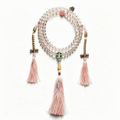 Sweet Guofeng Natural White Crystal 108 Mala