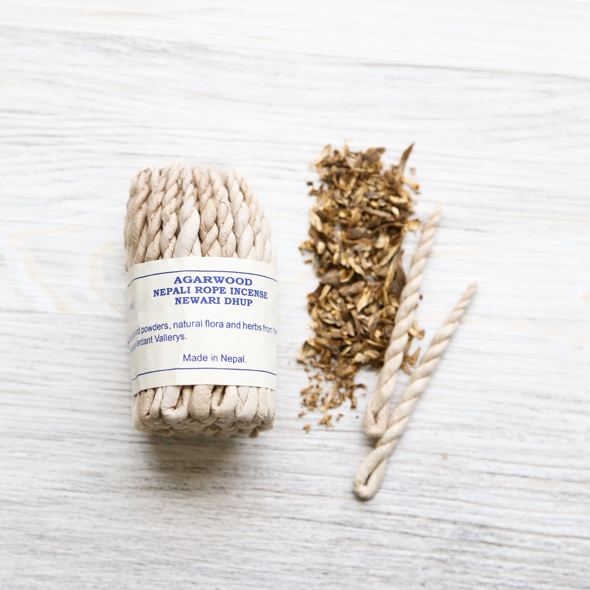 Agarwood Nepali Rope Incense