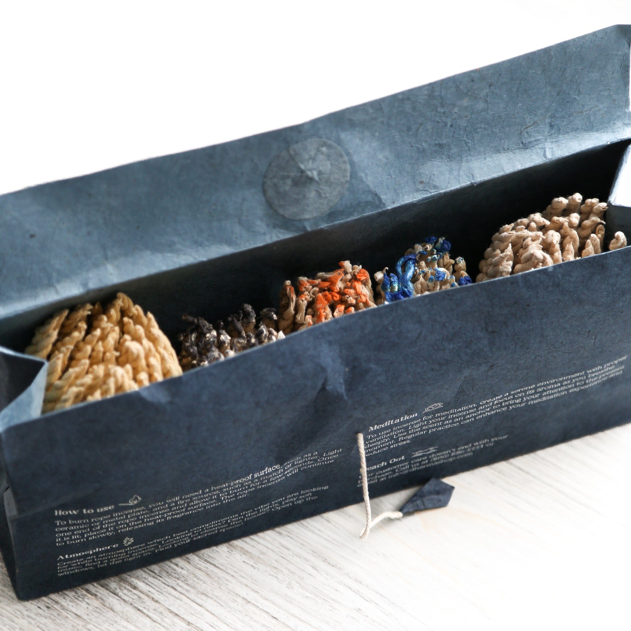 Five Sacred Scents - Nepali Rope Incense Set
